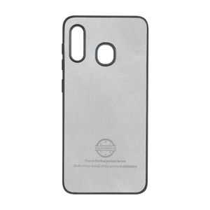 قاب HandMade جیر طرح پارچه ای Samsung Galaxy A30 / A20 - طوسی