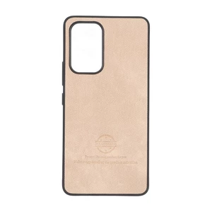 قاب HandMade جیر طرح پارچه ای Samsung Galaxy A53 - نسکافه ای