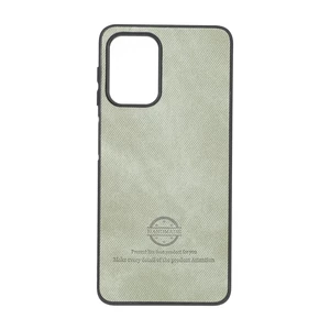 قاب HandMade جیر طرح پارچه ای Samsung Galaxy A22 4G / M22 / M32 4G / F22 - سبز