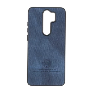 قاب HandMade جیر طرح پارچه ای Xiaomi Redmi Note 8 Pro - سرمه ای