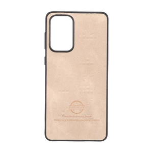 قاب HandMade جیر طرح پارچه ای Samsung Galaxy A73 - نسکافه ای
