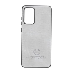 قاب HandMade جیر طرح پارچه ای Samsung Galaxy A72 - طوسی