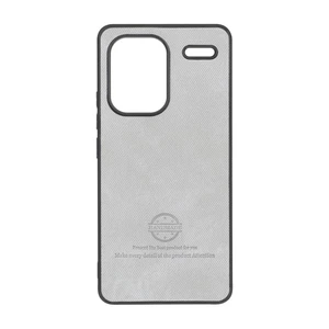 قاب HandMade جیر طرح پارچه ای Xiaomi Redmi Note 13 Pro Plus 5G - طوسی