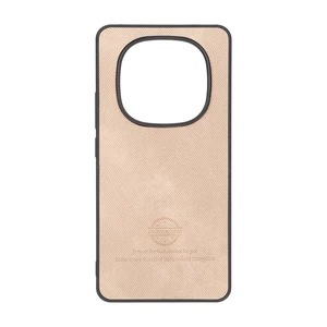 قاب HandMade جیر طرح پارچه ای Xiaomi Redmi Note 14 Pro 4G - نسکافه ای