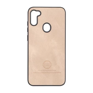 قاب HandMade جیر طرح پارچه ای Samsung Galaxy A11 / M11 - نسکافه ای