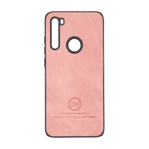 قاب HandMade جیر طرح پارچه ای Xiaomi Redmi Note 8 - صورتی