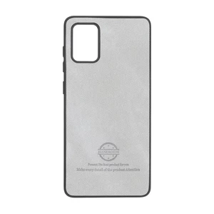قاب HandMade جیر طرح پارچه ای Samsung Galaxy A71 - طوسی