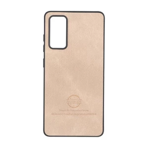 قاب HandMade جیر طرح پارچه ای Samsung Galaxy S20 FE - نسکافه ای
