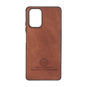 قاب HandMade جیر طرح پارچه ای Xiaomi Redmi Note 10 4G / Redmi Note 10S / Poco M5S - قهوه ای