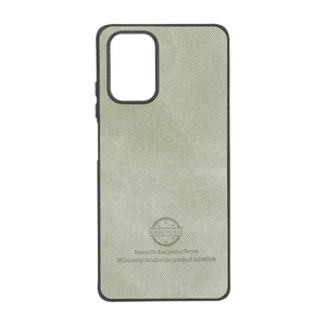 قاب HandMade جیر طرح پارچه ای Xiaomi Redmi Note 10 4G / Redmi Note 10S / Poco M5S - سبز