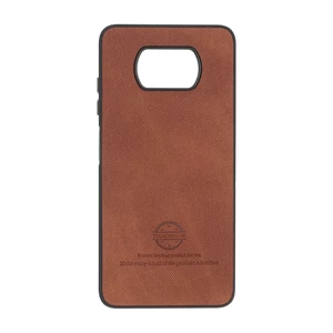 قاب HandMade جیر طرح پارچه ای Xiaomi Poco X3 / Poco X3 Pro / Poco X3 NFC - قهوه ای