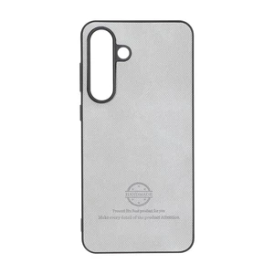 قاب HandMade جیر طرح پارچه ای Samsung Galaxy S25 FE - طوسی