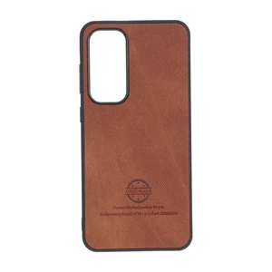 قاب HandMade جیر طرح پارچه ای Samsung Galaxy S24 FE - قهوه ای
