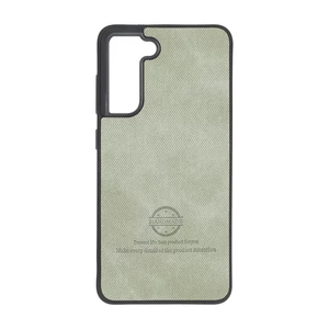قاب HandMade جیر طرح پارچه ای Samsung Galaxy S21 FE - سبز