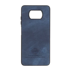 قاب HandMade جیر طرح پارچه ای Xiaomi Poco X3 / Poco X3 Pro / Poco X3 NFC - سرمه ای