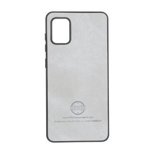 قاب HandMade جیر طرح پارچه ای Samsung Galaxy A31 - طوسی