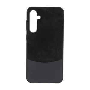 قاب دو تکه طرح چرم و جیر Samsung Galaxy S23 FE - مشکی