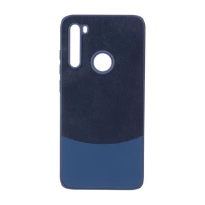 قاب دو تکه طرح چرم و جیر Xiaomi Redmi Note 8 - سرمه ای