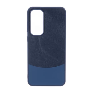 قاب دو تکه طرح چرم و جیر Samsung Galaxy S24 FE - سرمه ای