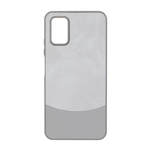 قاب دو تکه طرح چرم و جیر Xiaomi Poco M3 / Redmi 9T 4G - طوسی