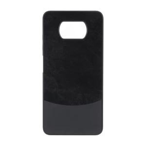 قاب دو تکه طرح چرم و جیر Xiaomi Poco X3 / Poco X3 Pro / Poco X3 NFC - مشکی