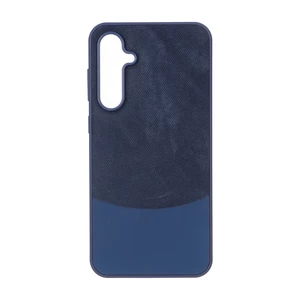قاب دو تکه طرح چرم و جیر Samsung Galaxy S23 FE - سرمه ای