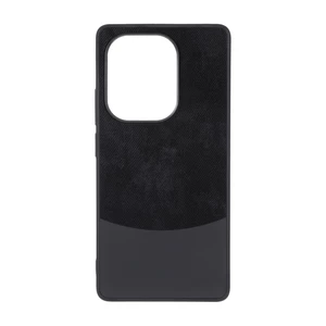 قاب دو تکه طرح چرم و جیر Xiaomi Redmi Note 14S / Note 13 Pro 4G / Poco M6 Pro 4G - مشکی