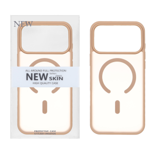 قاب New Skin مات Magsafe مدل Apple iPhone 17 Pro Max - صحرایی (پک دار)