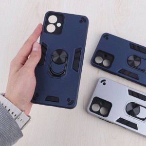 قاب بتمن هولدر لیزری Xiaomi Redmi 13C / Poco C65 - نقره ای