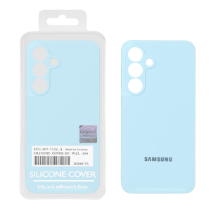 قاب سیلیکونی پاک کنی اورجینال Master Quality مدل Samsung Galaxy S25 FE - آبی آسمانی (پک دار)