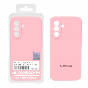 قاب سیلیکونی پاک کنی اورجینال Master Quality مدل Samsung Galaxy A37 - صورتی (پک دار)
