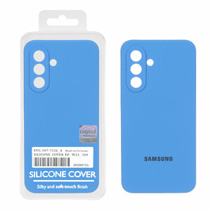 قاب سیلیکونی پاک کنی اورجینال Master Quality مدل Samsung Galaxy A37 - آبی (پک دار)