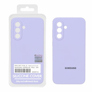 قاب سیلیکونی پاک کنی اورجینال Master Quality مدل Samsung Galaxy A37 - یاسی (پک دار)