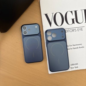 قاب اورجینال AG Glass محافظ لنز برجسته براق Magsafe ایفون