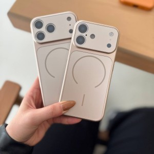 قاب اورجینال AG Glass محافظ لنز برجسته براق Magsafe ایفون