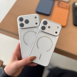 قاب اورجینال AG Glass محافظ لنز برجسته براق Magsafe ایفون