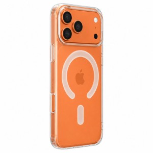 قاب شفاف Apple iPhone 17 Pro Max با قابلیت شارژ NTC - MagSafe (پک دار)