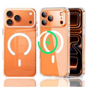 قاب شفاف Apple iPhone 17 Pro Max با قابلیت شارژ MagSafe