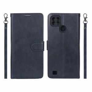 کیف موبایل مگنتی درجه یک MNC مدل Realme C21 - سرمه ای
