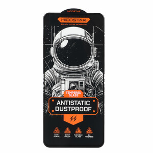 محافظ صفحه نمایش شیشه ای Full Cover Anti Static Hicostar مدل Samsung Galaxy A11 / M11 / Redmi Note 9 / Note 9t / Mi 11 lite / Mi 12 lite / Realme 7 / Realme 9