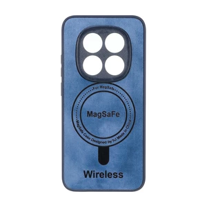 قاب Wireless طرح مگ سیف محافظ لنز برجسته Xiaomi Redmi Note 15 Pro 5G - آبی
