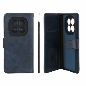 کیف موبایل مگنتی Crystal داخل مخمل Xiaomi Redmi Note 15 Pro 4G - سرمه ای