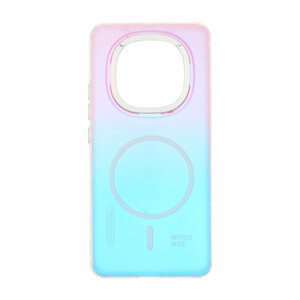 قاب هولوگرامی Trend Seaies طرح مگ سیف دو رنگ لنز کروم Xiaomi Redmi Note 15 - صورتی آبی - MPS