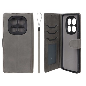 کیف موبایل مگنتی درجه یک MNC مدل Xiaomi Redmi Note 15 - خاکستری