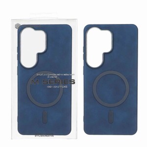 قاب اورجینال Wewon جیر Magsafe  لنز براق Samsung Galaxy S26 Ultra - سرمه ای (پک دار)
