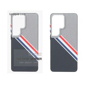 قاب اورجینال Unique Case هاشور Magsafe لنز سیلور Samsung Galaxy S26 Ultra - طرح 2 (پک دار)