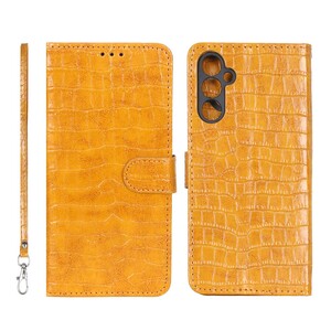 کیف موبایل مگنتی کروکو MNC مدل Samsung Galaxy A24 - عسلی