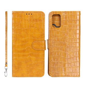 کیف موبایل مگنتی کروکو MNC مدل Samsung Galaxy A31 - عسلی