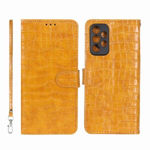 کیف موبایل مگنتی کروکو MNC مدل Samsung Galaxy A73 - عسلی