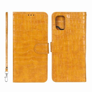کیف موبایل مگنتی کروکو MNC مدل Samsung Galaxy A71 - عسلی